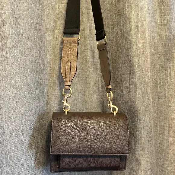 Angela Roi Dark Brown Crossbody Bag - Picture 12 of 12